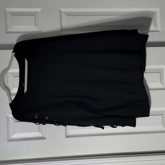 Black tie sleeves sweater - Picture 1 of 4